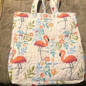 Flamingo tote bag